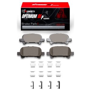 Toyota Solara Brake Pads - Rear - R1 Concepts - Optimum OE - `00-`04
